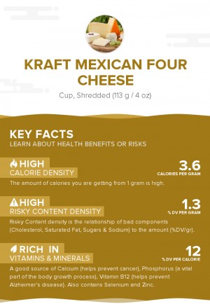 Kraft Mexican Four Cheese