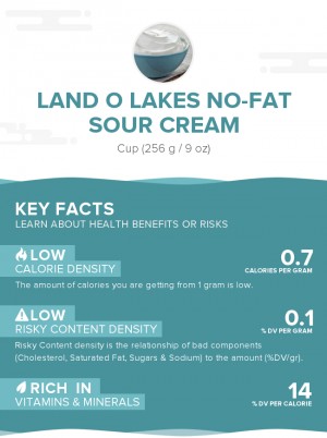 Land O Lakes No-Fat Sour Cream