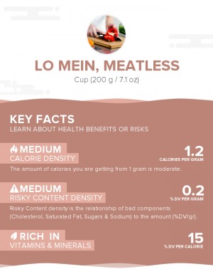 Lo mein, meatless