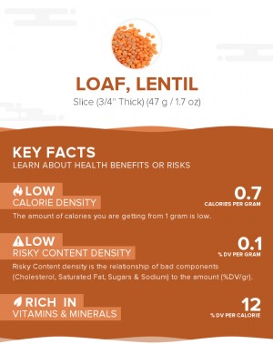 Loaf, lentil