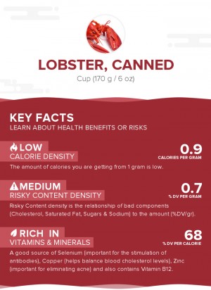 Lobster, canned