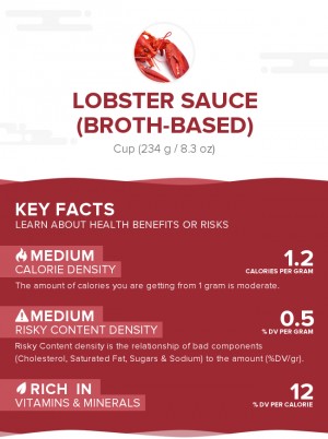 Lobster sauce (broth-based)