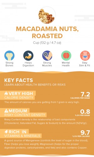 Macadamia nuts, roasted