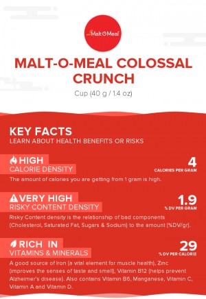Malt-O-Meal Colossal Crunch