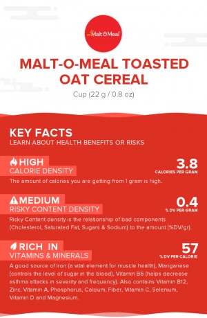 Malt-O-Meal Toasted Oat Cereal