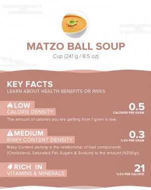 Matzo ball soup