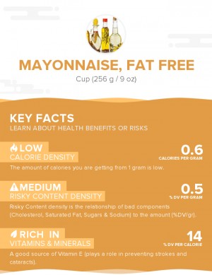 Mayonnaise, fat free