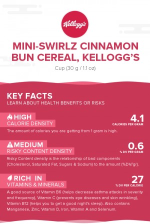 Mini-Swirlz Cinnamon Bun Cereal, Kellogg's