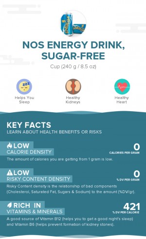 NOS Energy Drink, sugar-free