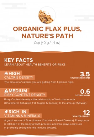 Organic Flax Plus, Nature's Path