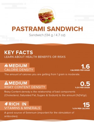 Pastrami sandwich