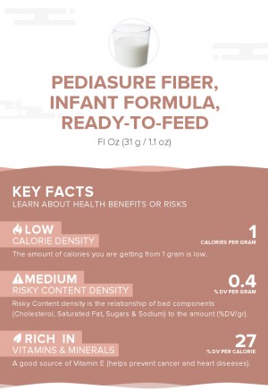Pediasure Fiber, infant formula, ready-to-feed