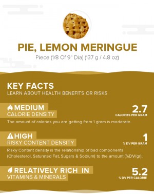 Pie, lemon meringue