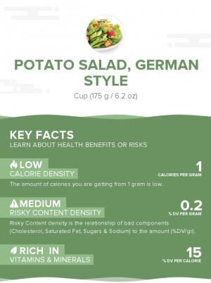 Potato salad, German style