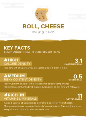 Roll, cheese