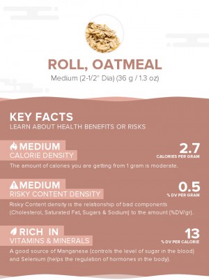 Roll, oatmeal