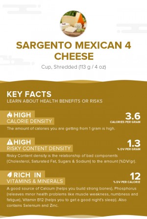 Sargento Mexican 4 Cheese