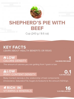 Shepherd's pie with beef