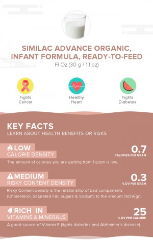 Similac Advance Organic, infant formula, ready-to-feed