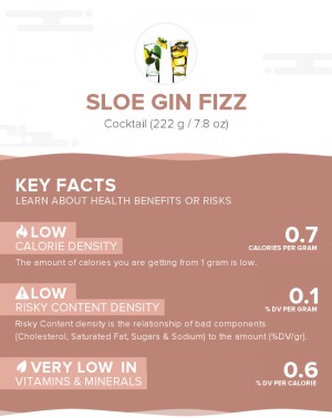 Sloe gin fizz