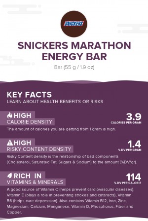 Snickers Marathon Energy bar