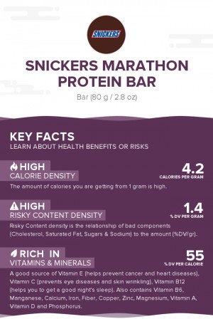 Snickers Marathon Protein bar