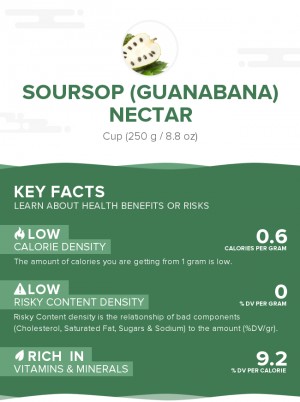 Soursop (Guanabana) nectar