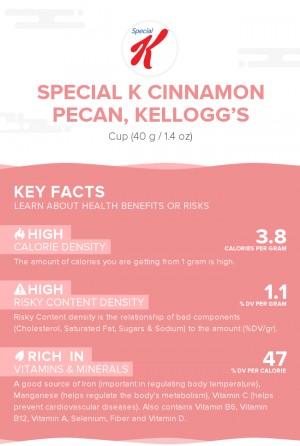 Special K Cinnamon Pecan, Kellogg's