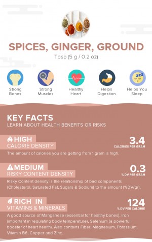 Spices, ginger, ground