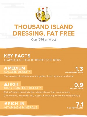 Thousand Island dressing, fat free