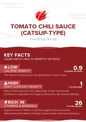 Tomato chili sauce (catsup-type)