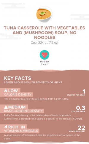 Tuna casserole with vegetables and (mushroom) soup, no noodles