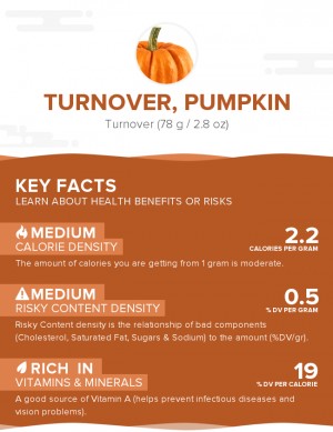 Turnover, pumpkin