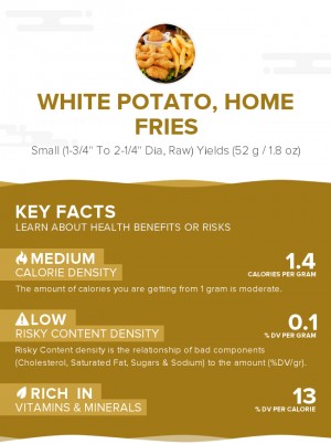 White potato, home fries