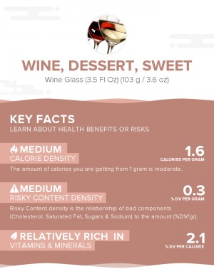Wine, dessert, sweet