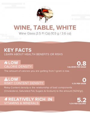 Wine, table, white