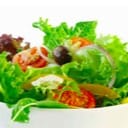 Chick fil A side salad, light balsamic vinaigrette