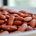 Black, brown, or Bayo beans, canned, low sodium