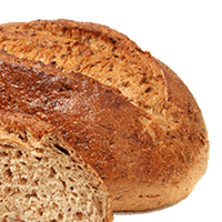 Bread, Native, water, Puerto Rican style, toasted (Pan Criollo)