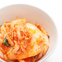 Kimchi and pork dumplings