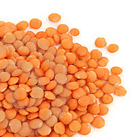 Lentils, dry, cooked, fat added in cooking