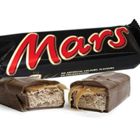 Mars, Candy Bar, Milk Chocolate with Soft Nougat and Caramel Center