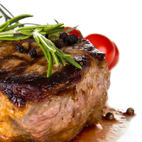 Pork, Leg, Whole, With Fat, Roasted