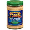 Adams: Crunchy 100% Natural Peanut Butter, 36 Oz