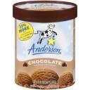 Anderson Chocolate Premium Ice Cream, 64 oz