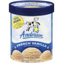 Anderson French Vanilla Premium Ice Cream, 64 oz