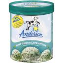 Anderson Mint Chocolate Chunk Premium Ice Cream, 64 oz