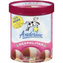 Anderson Neapolitan Premium Ice Cream, 64 oz