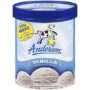Anderson Vanilla Premium Ice Cream, 64 oz