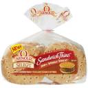 Arnold: Select 100% Whole Wheat Pre-Sliced Sandwich Thins, 8 Ct
